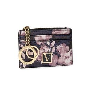 Victoria’s Secret floral cardholder